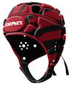 IMPACT Streak Red-Black Headguard : Click for more info.